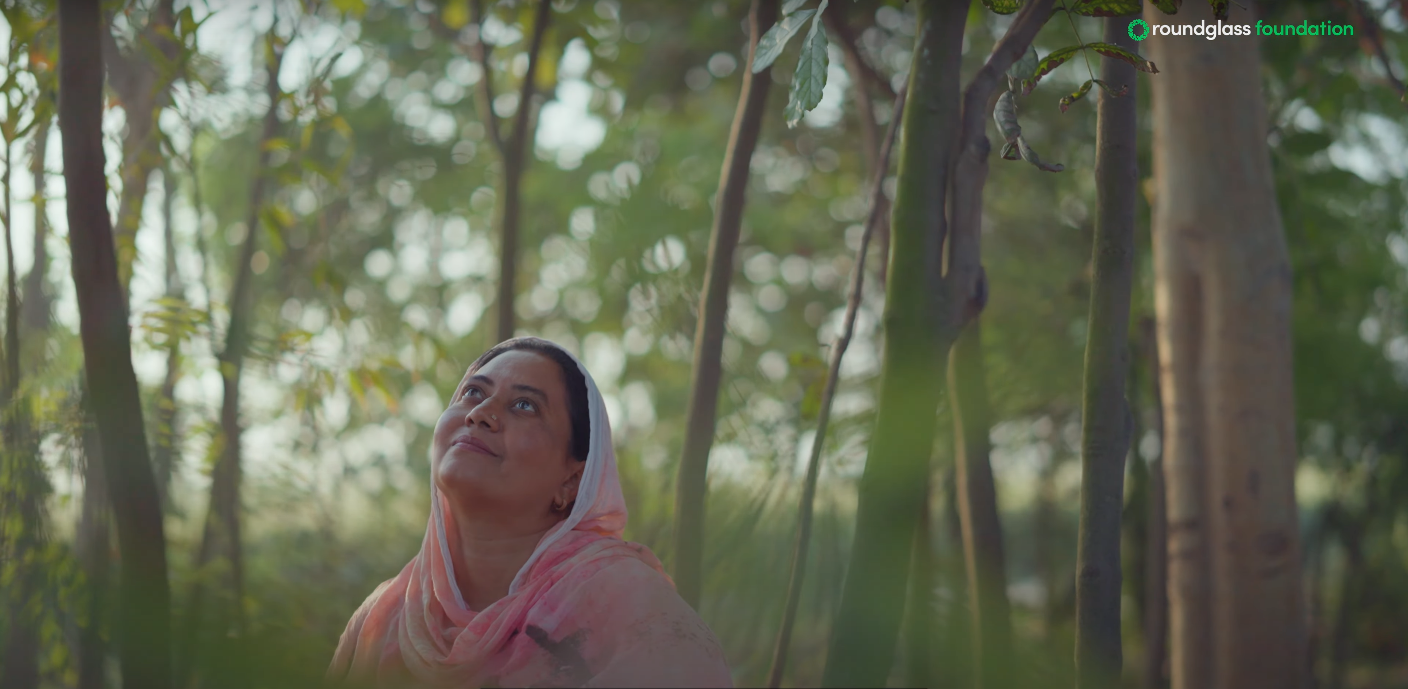 In planting trees, she replanted her own life